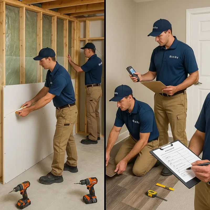 Repairs and Reconstruction process in Hickman County, KY